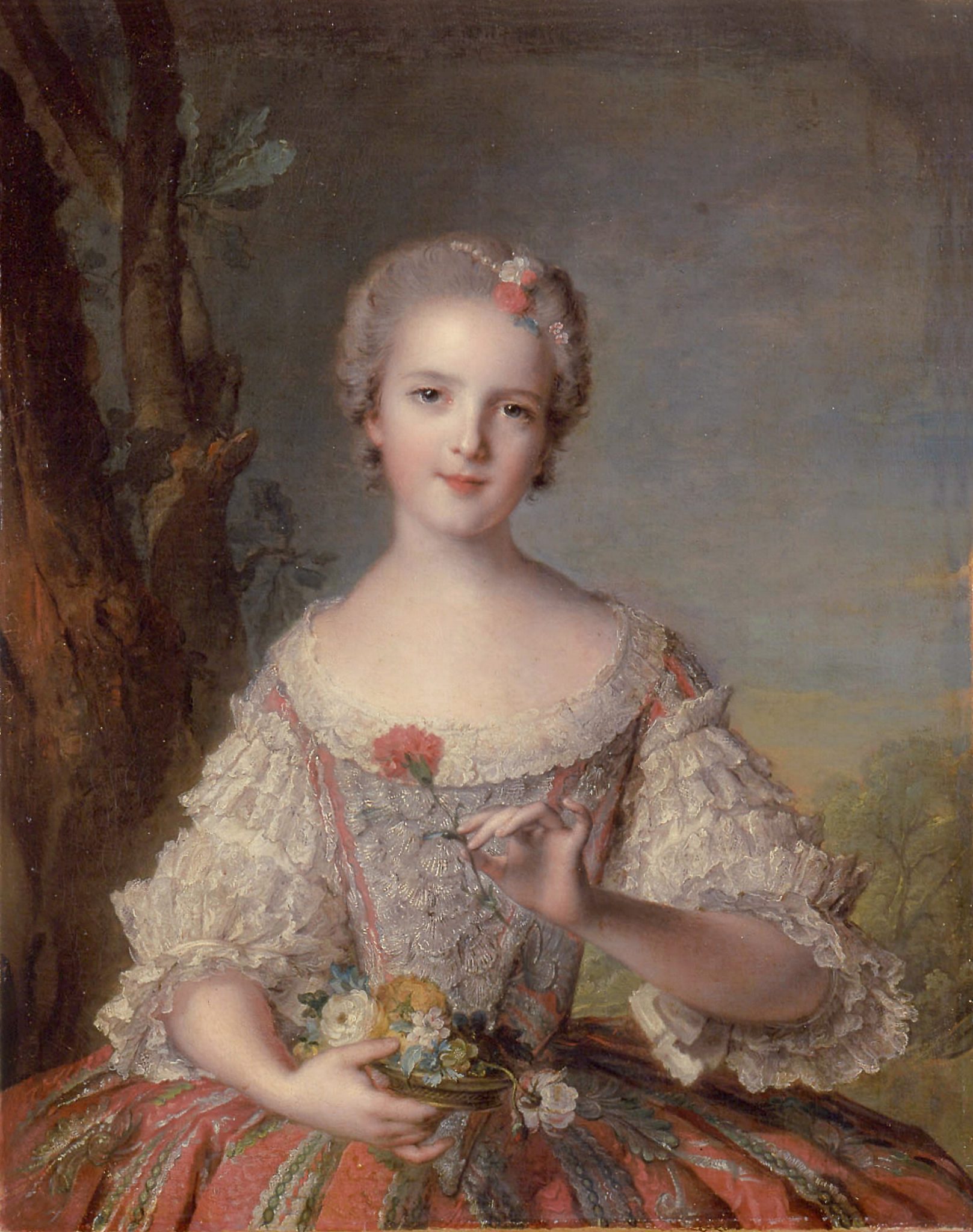 Madame  Louise  de  France  1748 by Jean  Marc  Nattier  
