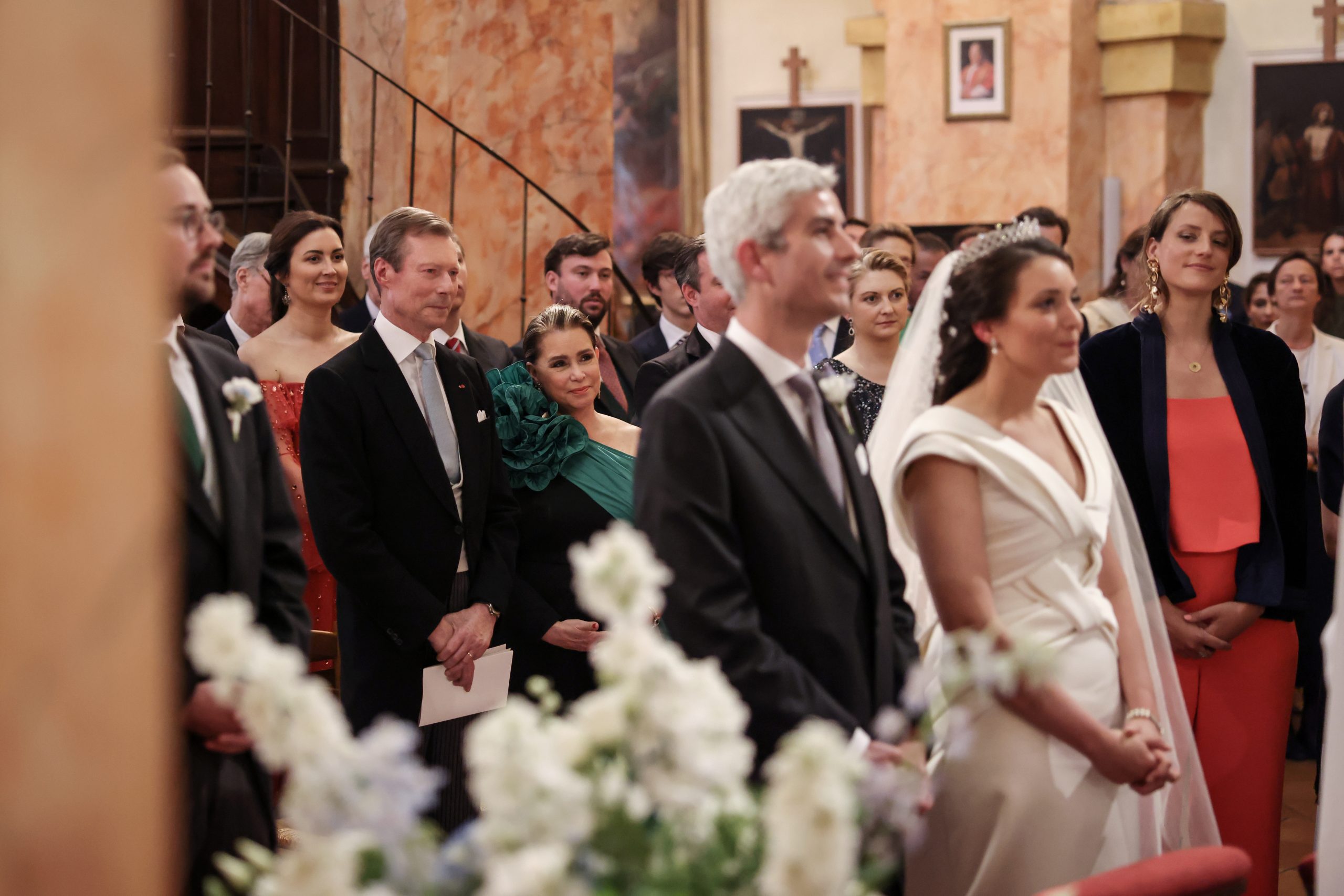 2023 венчание. Свадьба принцессы Александры Люксембургской. Венчание.